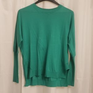 Anthropologie Yellow Bird Green Long Sleeves Small